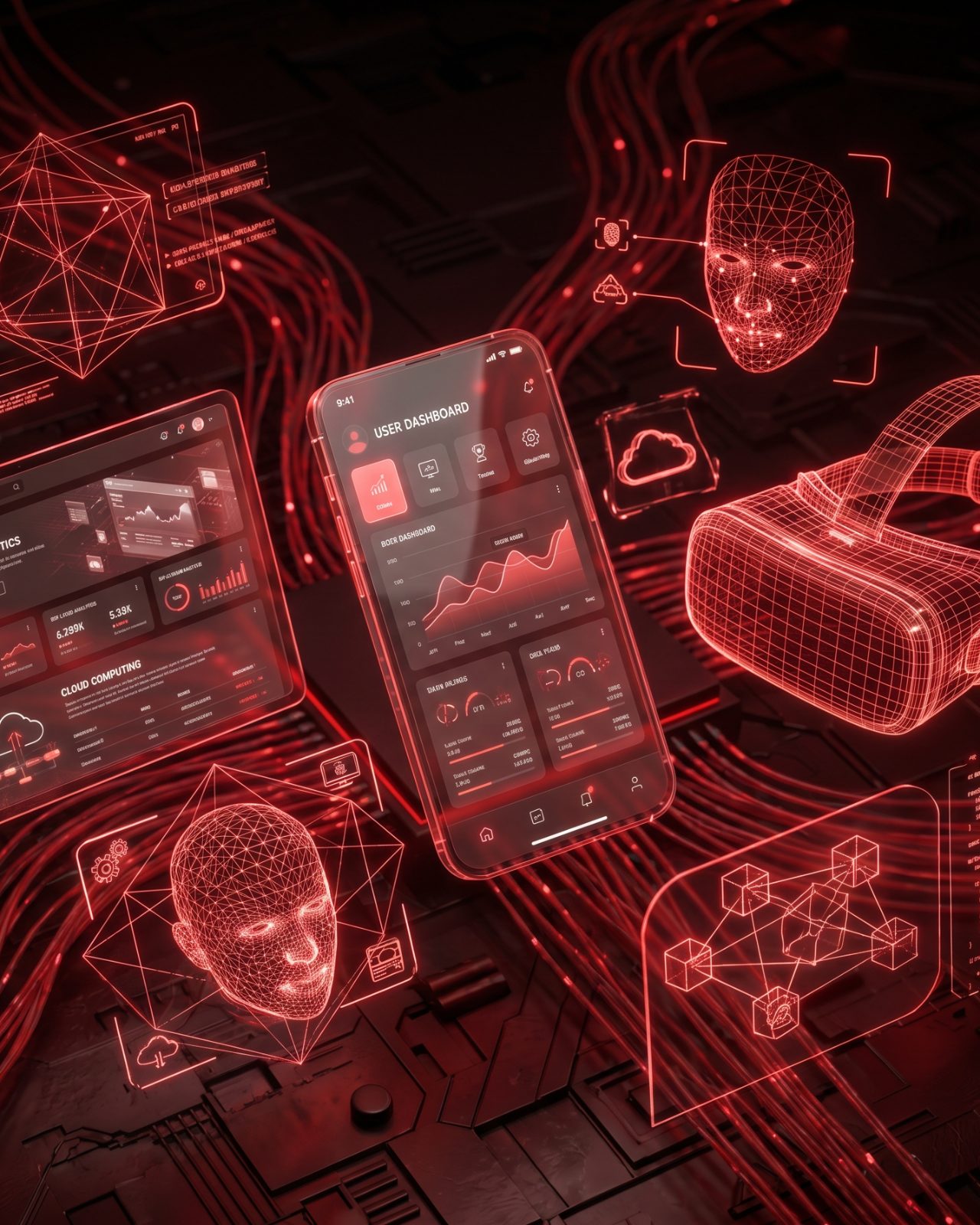Mobileforce engineering — wireframe to visual interface